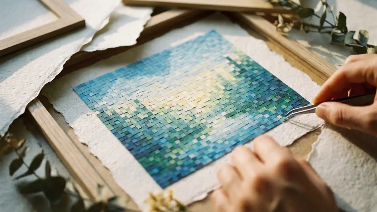 Pixel Art - Malen nach Zahlen: Entspannung und Kreativität im Einklang