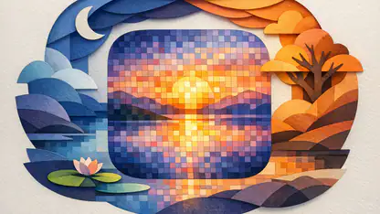 Pixel Art - Malen nach Zahlen: Entspannung und Kreativität im Einklang header