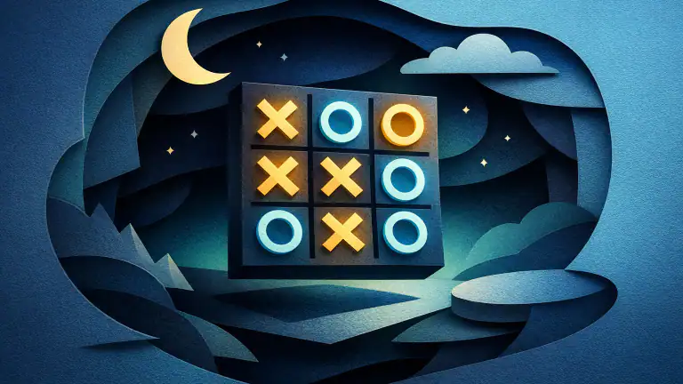 Tic Tac Toe - 2 Player XO: Nostalgie trifft modernes Mobile Gaming icon