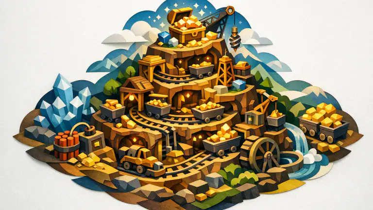 Idle Miner Tycoon: Gold & Cash - The Perfect Blend of Strategy and Relaxation icon