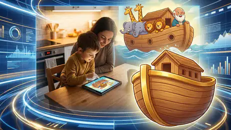 La Bible App pour les Enfants : des récits qui se prolongent en famille