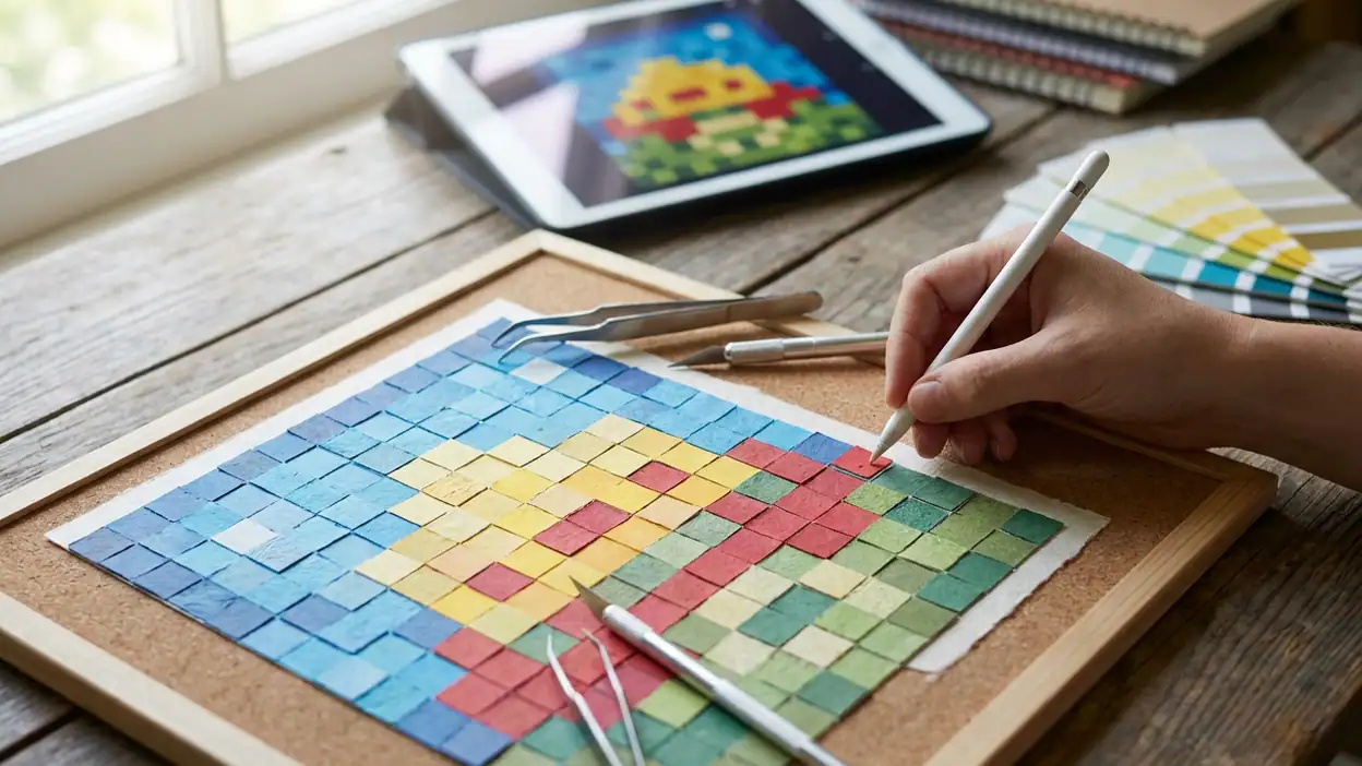 Pixel Art - Jeux de dessin : Plongée dans un Monde Créatif et Zen