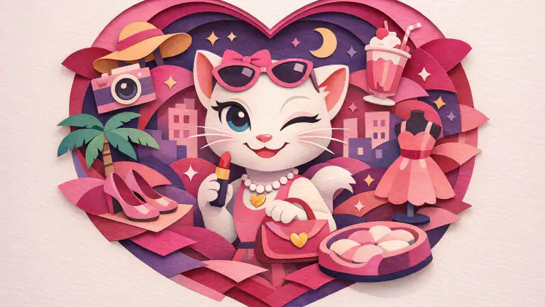 Pourquoi Ma Talking Angela Captive les Joueurs Mobiles icon