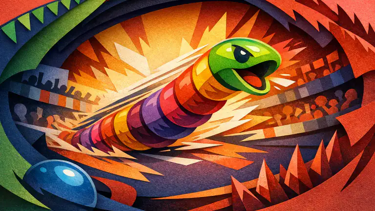 Worms Zone .io Jeux de Serpent: Stratégie et Adrénaline en Fusion icon