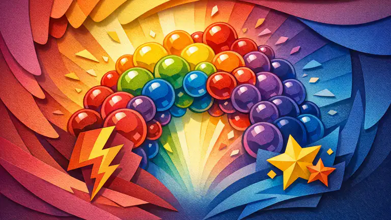 Por Que Bubble Shooter Rainbow é o Quebra-Cabeça Ideal para Você icon