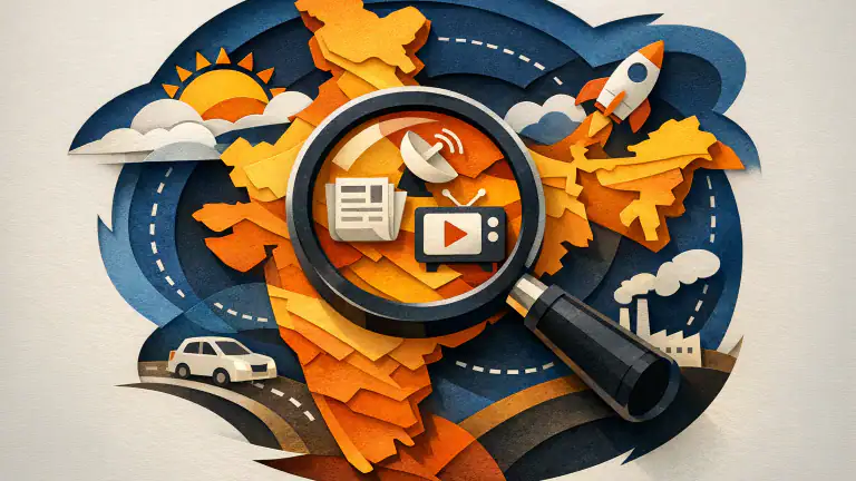 Transformações do Hindi News: Como as Atualizações do Android Modernizam o App icon
